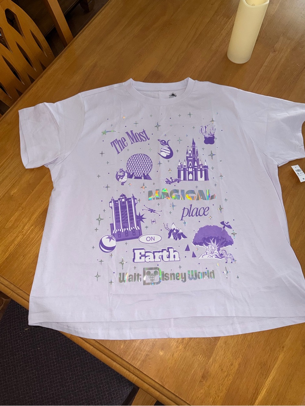 NWT Disney Parks women’s tee. Size xxl. Most Magical Place on Earth